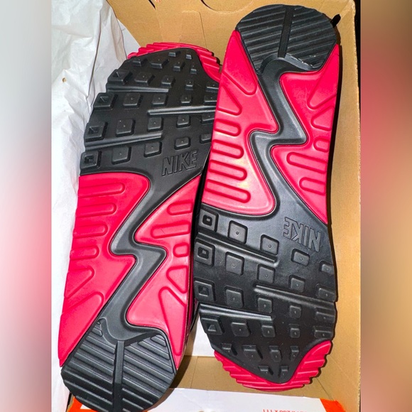 White and new maroon black air max 90 brand new - Picture 2 of 6